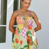 Fashion SABO Allie Babydoll Dress-Vaso Verde