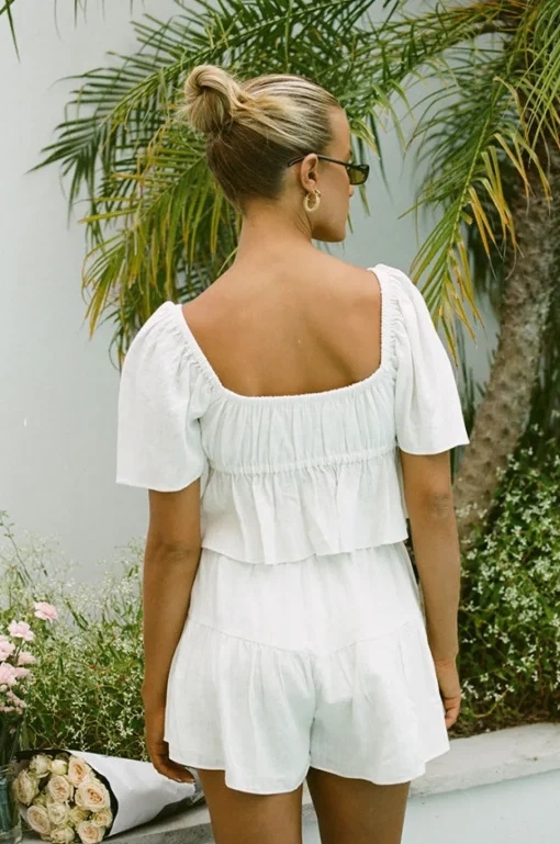 Store SABO Allura Shorts-White
