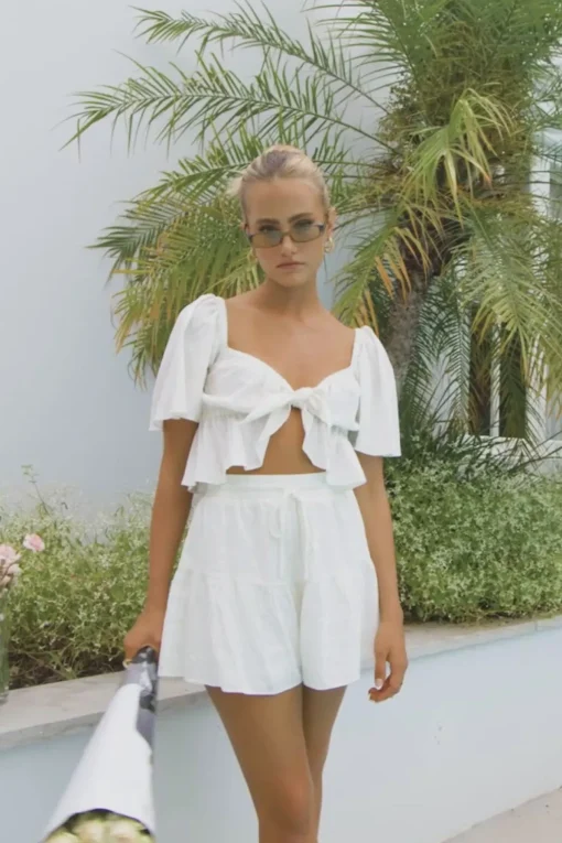 Store SABO Allura Shorts-White
