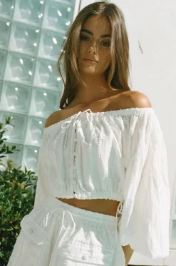 Outlet SABO Anica Off Shoulder Top