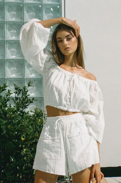 Outlet SABO Anica Off Shoulder Top