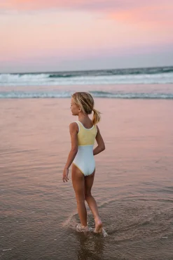 Cheap SABO Ariel Swimsuit-Yellow
