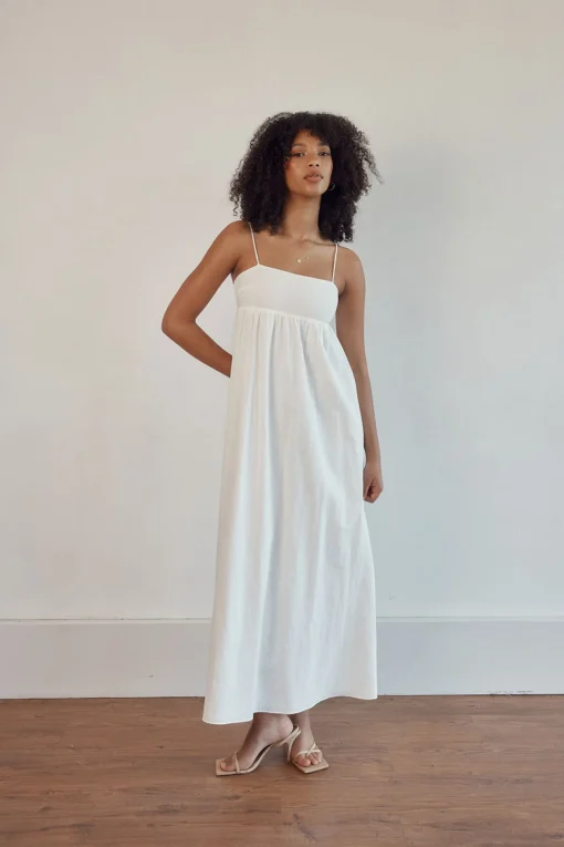 Hot SABO Azaria Dress-White