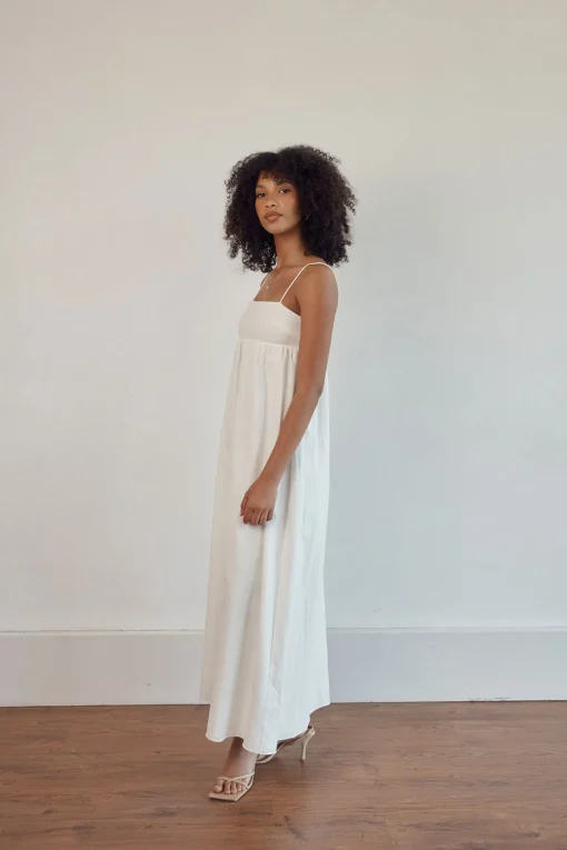 Hot SABO Azaria Dress-White