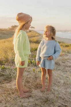 New SABO Azure Mini Knit Shorts
