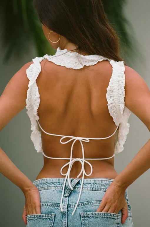Cheap SABO Backless Honey Top