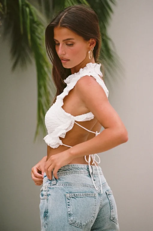 Cheap SABO Backless Honey Top