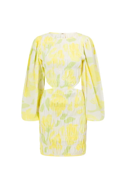 Outlet SABO Banks Shirred Dress-Solstice Floral