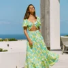 Clearance SABO Belle Maxi Dress-Bryony Tropical