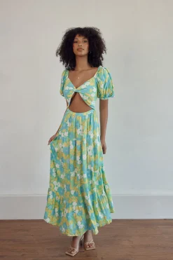 Clearance SABO Belle Maxi Dress-Bryony Tropical