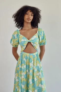 Clearance SABO Belle Maxi Dress-Bryony Tropical