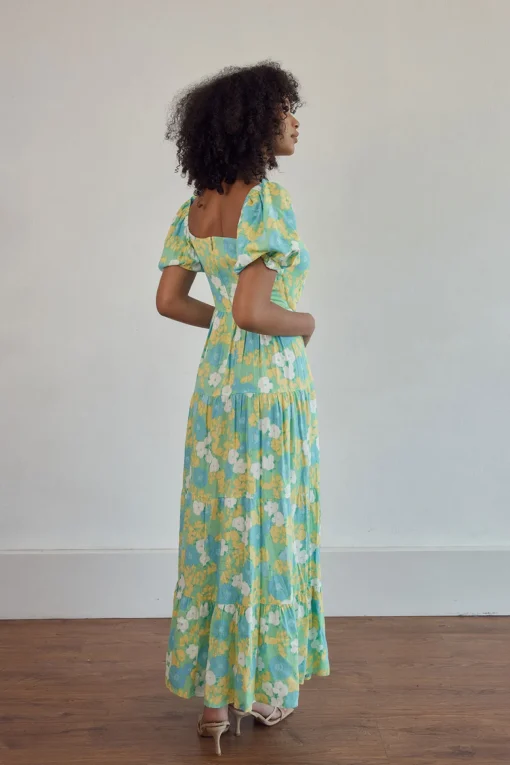 Clearance SABO Belle Maxi Dress-Bryony Tropical