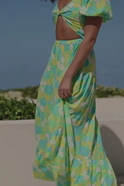 Clearance SABO Belle Maxi Dress-Bryony Tropical