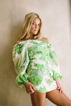 Shop SABO Berlyn Shirred Dress