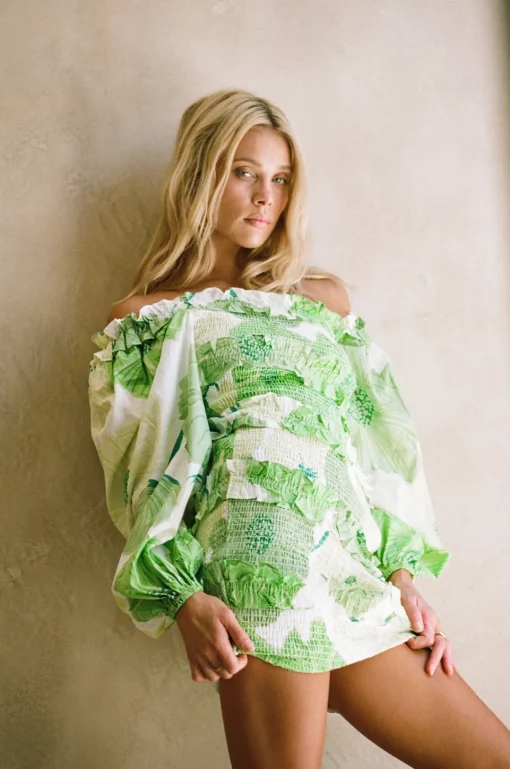 Shop SABO Berlyn Shirred Dress