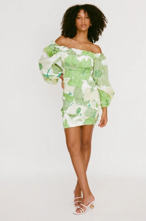 Shop SABO Berlyn Shirred Dress