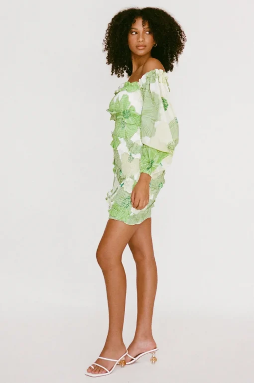 Shop SABO Berlyn Shirred Dress