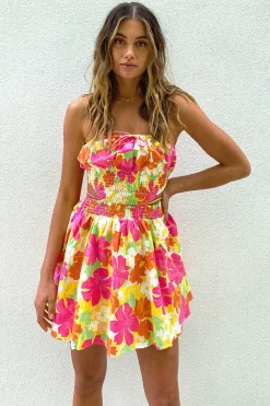 Discount SABO Bianca Shirred Dress