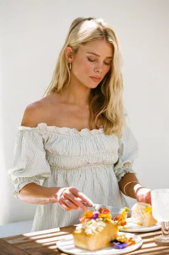 Cheap SABO Blakely Off Shoulder Dress
