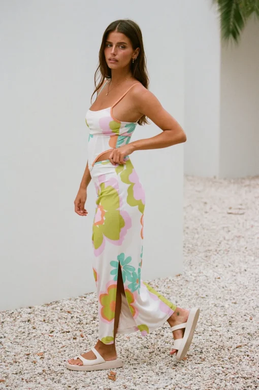 Outlet SABO Bretta Midi Skirt-Bubblegum