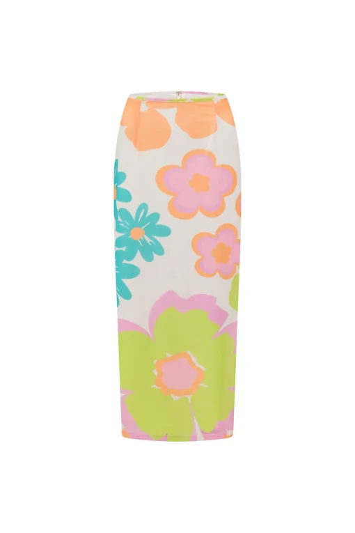 Outlet SABO Bretta Midi Skirt-Bubblegum