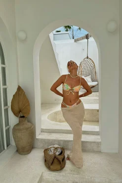 Fashion SABO Caya Drawstring Top