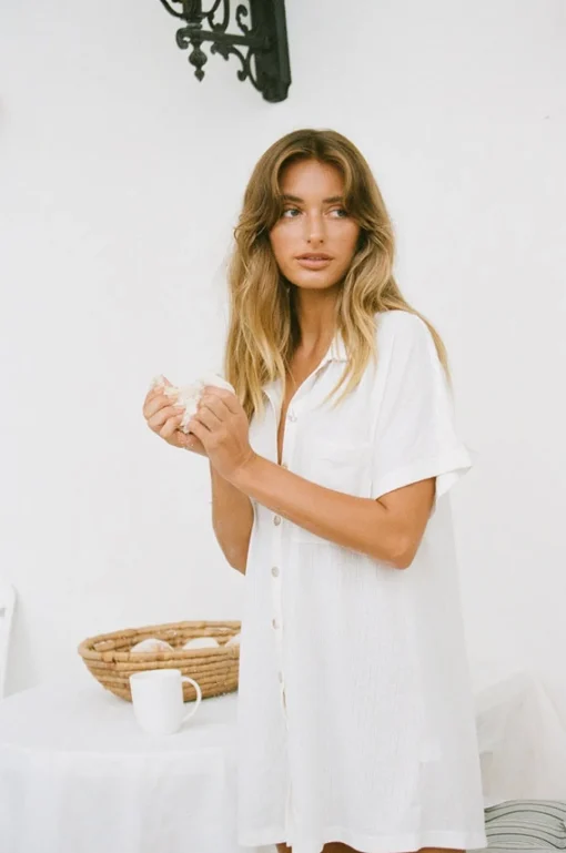 Clearance SABO Cosy Shirt Dress-Jersey