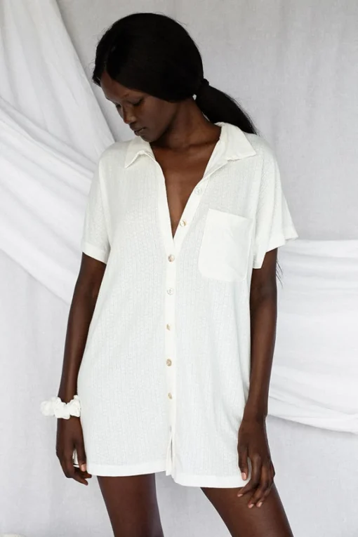 Clearance SABO Cosy Shirt Dress-Jersey