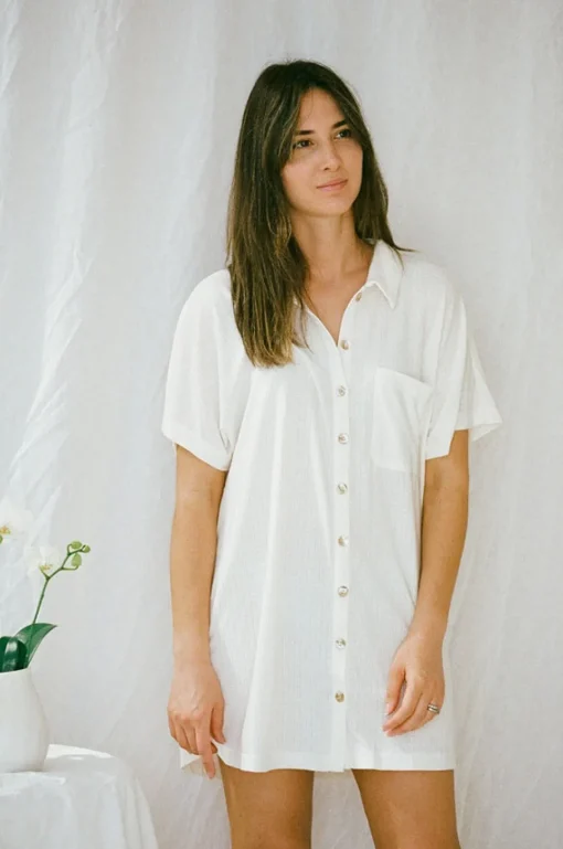 Clearance SABO Cosy Shirt Dress-Jersey