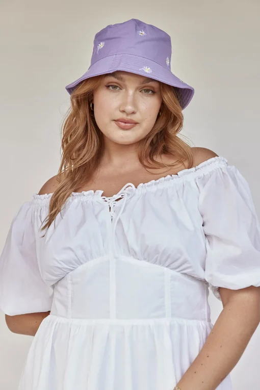 New SABO Daisy Hat-Lilac