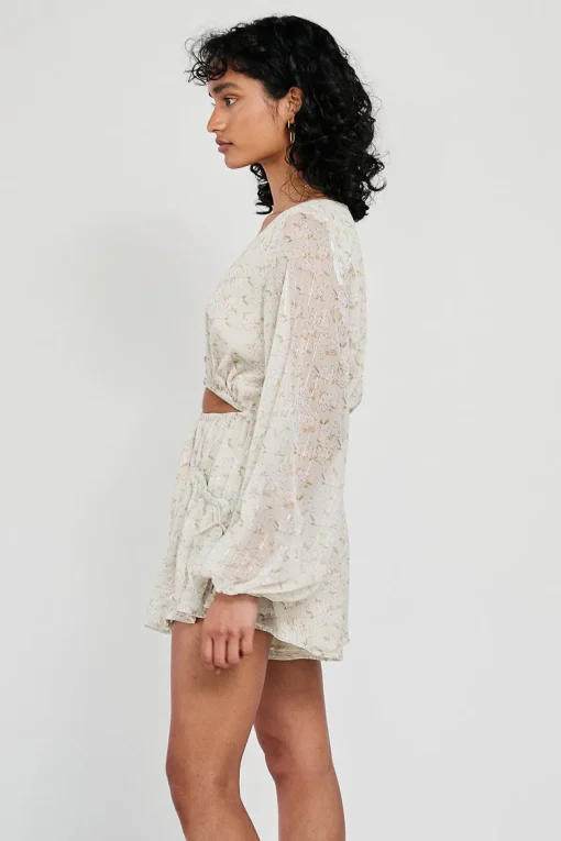 New SABO Dharma Playsuit-Hibiscus