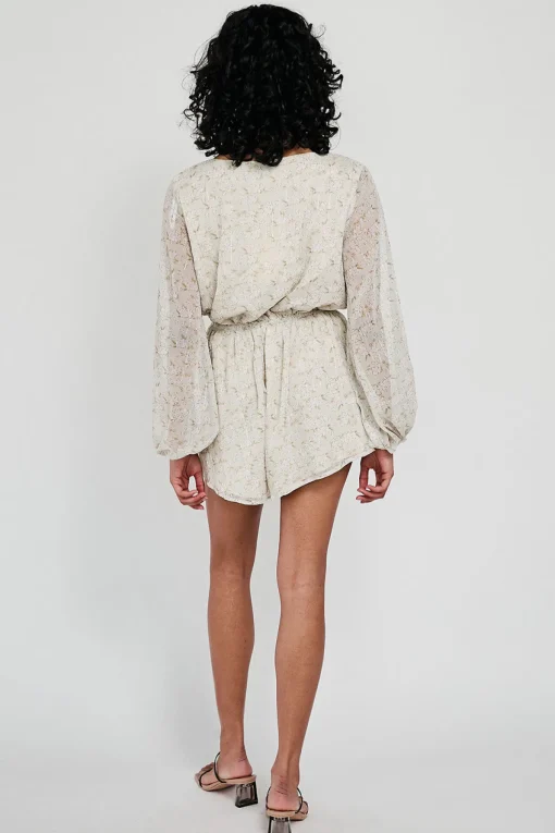 New SABO Dharma Playsuit-Hibiscus