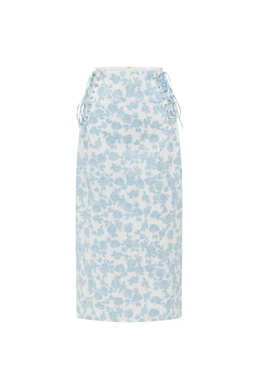 Best Sale SABO Didi Lace Up Skirt-Story Book Rose