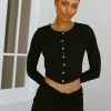 Fashion SABO Elsie Top-Black