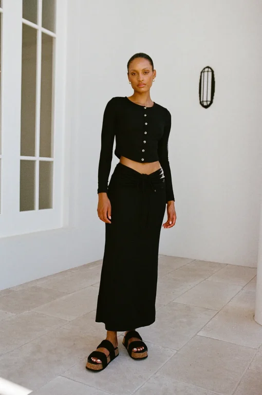Fashion SABO Elsie Top-Black
