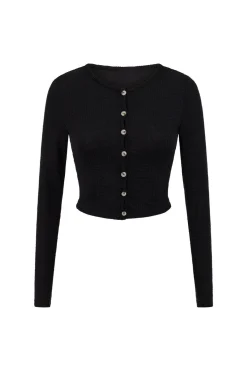 Fashion SABO Elsie Top-Black
