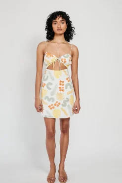 Sale SABO Emelie Dress-Desert Leaf