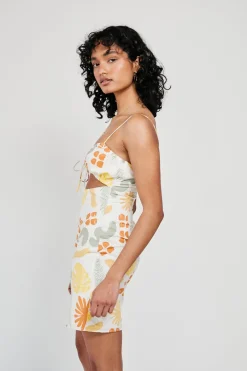 Sale SABO Emelie Dress-Desert Leaf