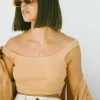Discount SABO Evalia Top-Tan