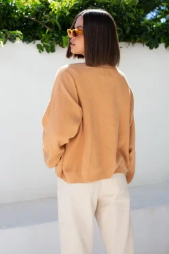 Discount SABO Evalia Top-Tan