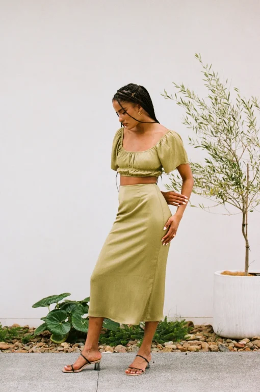 Fashion SABO Fiore Midi Skirt
