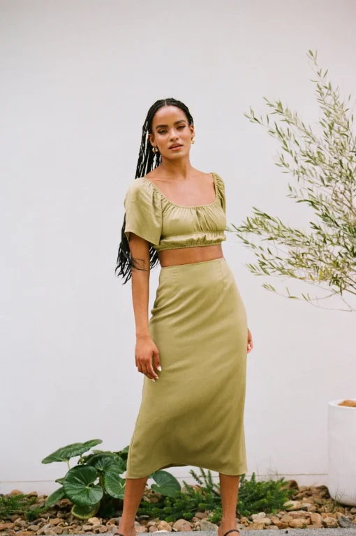 Fashion SABO Fiore Midi Skirt