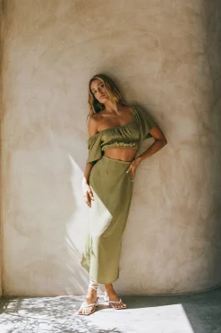 Fashion SABO Fiore Midi Skirt