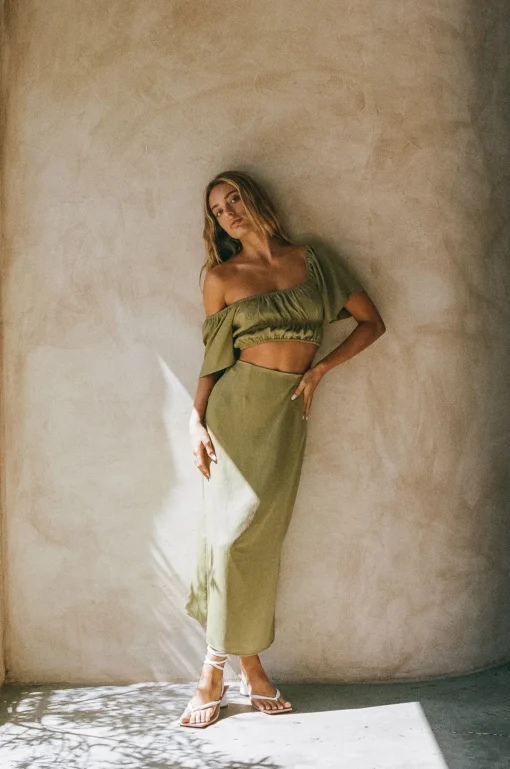 Fashion SABO Fiore Midi Skirt