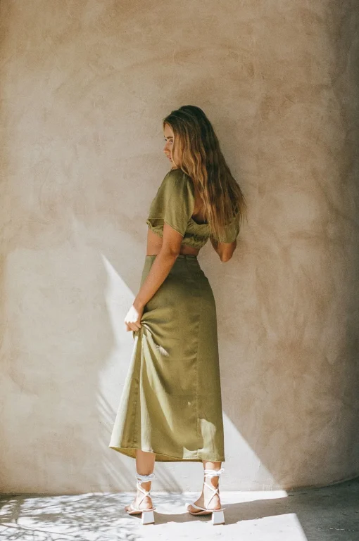 Fashion SABO Fiore Midi Skirt