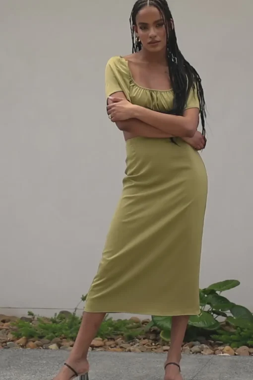 Fashion SABO Fiore Midi Skirt