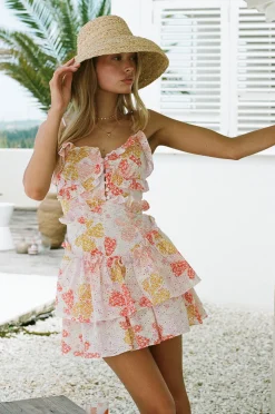 Fashion SABO Hanalei Frill Dress-Pollen