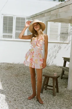 Fashion SABO Hanalei Frill Dress-Pollen