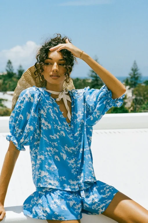 Sale SABO Harlie Shorts-Blue