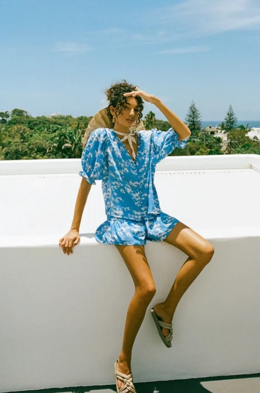 Sale SABO Harlie Shorts-Blue